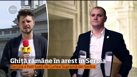 Sebastian Ghiţă, interogat timp de 11 ore în Serbia