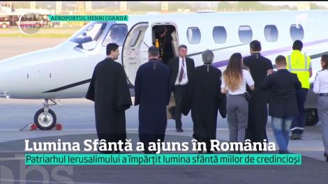 Lumină Sfântă a ajuns în România