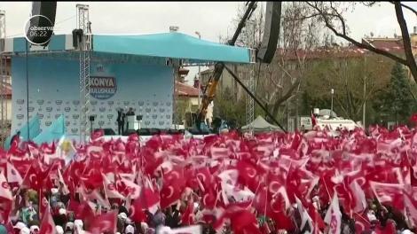 Refendum crucial în Turcia. Cetăţenii vor vota dacă sunt de acord cu modificarea Constituției