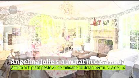 Angelina Jolie s-a mutat în casă nouă