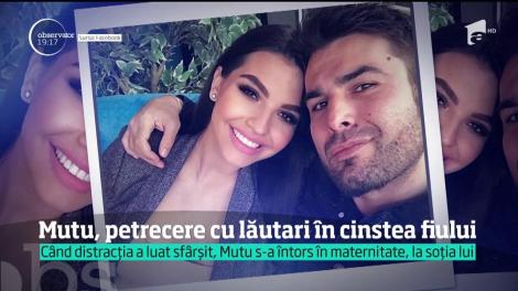 Adrian Mutu, petrecere cu lăutari în cinstea fiului său