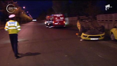 Accident în dimineaţa de Paşte, în Capitală. Două taxi-uri s-au ciocnit într-o intersecţie