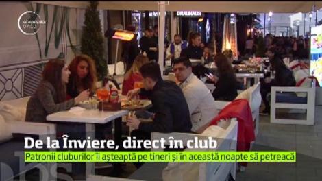 Noaptea de Înviere, cu fustițe, dansuri și decolteuri! Tinerii au petrecut până în zori!