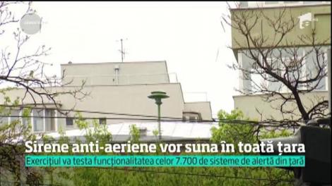 Autorităţile se pregătesc de cel mai amplu exerciţiu de alarmare a populaţiei
