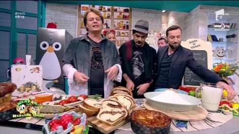 "Cozonacul iubăreț", perfect în zi de sărbătoare! Vlăduț, iar ne duci în ispite culinare!