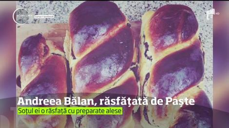 Andreea Bălan, jurata de la „Te cunosc de undeva”, a fost răsfăţată de soţul ei! George, un soț model!