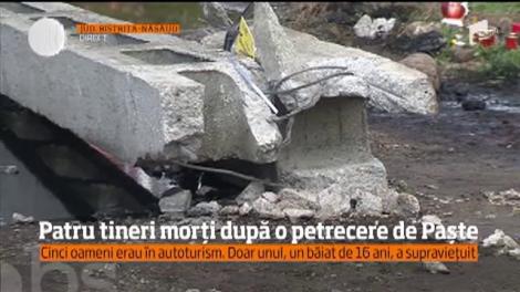 Patru tineri au murit azi noapte într-o comună din judeţul Bistriţa-Năsăud, în timp ce se întorceau de la o petrecere de Paşte!