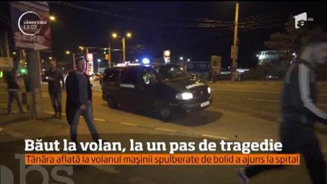 A băut, s-a urcat la volan, a intrat într-o altă maşină, după care s-a ascuns în tufiş!