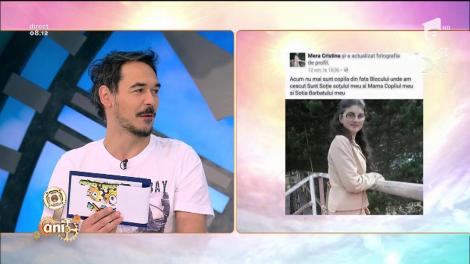 Rubrica "Decât un prieten în plus pe Facebook, mai bine un prieten în minus". Mesajul zilei: "trandafiri sunt vestitori ai primăverii"