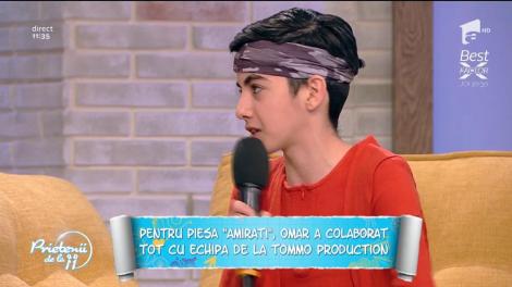 Pentru piesa "Amirati", Omar a colaborat cu echipa de la Tommo Production