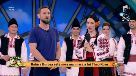 Raluca Burcea, sora lui Theo Rose - "Ăsta-i ceas de sărbătoare"