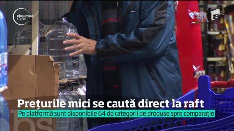 Monitorul Preţurilor, platforma prin care consumatorii pot verifica online costul coşului de cumpărături, n-are mare succes