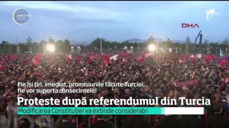 Preşedintele Turciei, Recep Tayp Erdogan, primeşte super-puteri, după un referendum cu scor str&acirc;ns