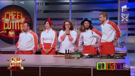 Cine sapă groapa altuia... Portocaliul s-a asortat perfect cu alb și negru. Chef Dumitrescu și-a zdrobit adversarii: „Mulțumim, Cătălin!!!”