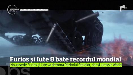 Succes dupa succes! Furios şi Iute 8 bate recordul mondial la încasări! Câţi bani a făcut seria la premieră