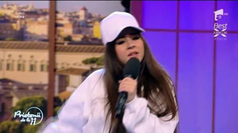 Cireşica bifează un nou succes! Piesa "Uneori" a strâns peste 8 milioane de vizualizări pe YouTube. Nicole Cherry a venit la "Prietenii de la 11" cu melodia fenomen