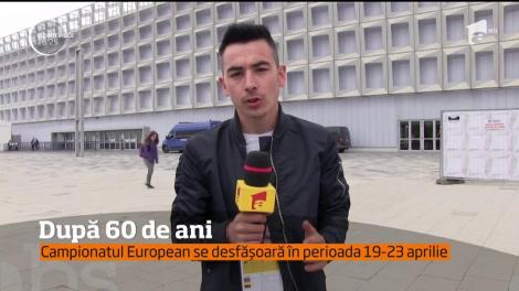 România a început cu stângul CE de Gimnastică! Un sportiv a fost scos cu targa din sală