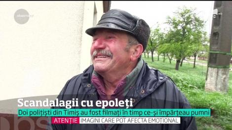 Scene halucinante într-o comună din Timiş! Bătaie între șeful de post din sat și un polițist de frontieră. „Lupta mileniului” a avut un câștigător!