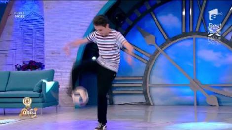 Sorin Tătar, super scheme cu mingea, în platoul de la Neatza