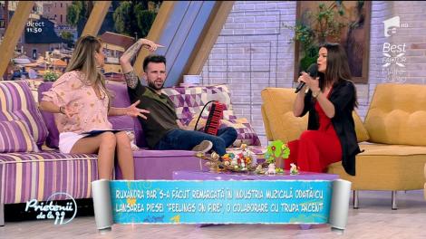 Piesa "Tres Jolie" este compusă în studioul DOMG de către Dorian Oswin și Mihai Gruia