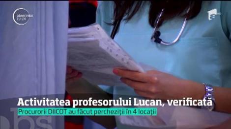 Procurorii DIICOT au descins la clinica privată a profesorului Mihai Lucan