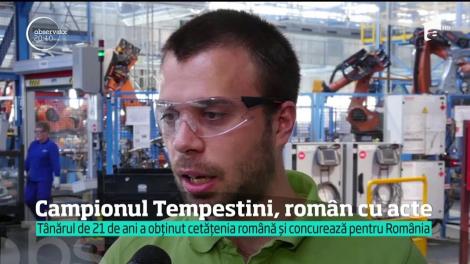 Campionul Simone Tempestini, român cu acte