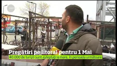 40 de mii de turiști sunt așteptați la mare, în minivacanța de 1 Mai
