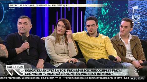 Leonard Doroftei renunţă la tot! Vrea să-şi schimbe complet viaţă! Leonard: Vreau să renunţ la porecla de Moşu"
