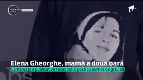 Elena Gheorghe şi-a luat fanii prin surprindere. Va deveni mamă pentru a doua oară