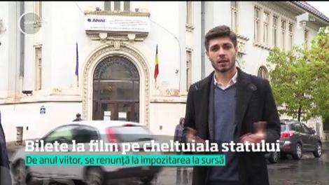 Statul va suporta, de la anul, o parte din cheltuielile românilor cu biletele la film sau sala de fitness
