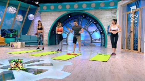 Învață alături de fetele de la ”Neatza”! Scapă de kilogramele în plus acumulate de Paște! Exerciții pentru toate grupele de mușchi