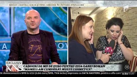 Cadouri de mii de euro pentru ziua Oanei Roman! "Tata nu mi-a trimis nimic şi nu a venit la petrecere"