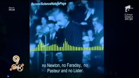 Smiley News. Vocea în original a lui Albert Einstein