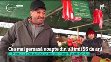 Cea mai friguroasă noapte de aprilie din ultimii 56 ani