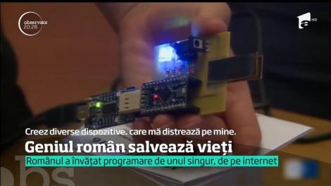 Emanuel Chirilă, tânărul care, la 19 ani, a inventat casca inteligentă ce poate salva viaţa purtătorului, îşi vede viitorul în România