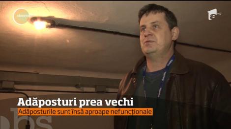 Adăposturile în caz de urgență, prea vechi și prea puține