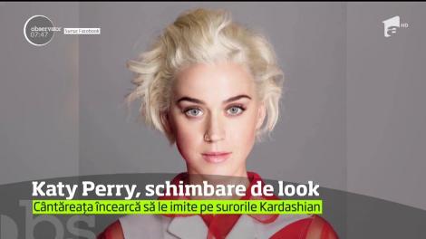 Katy Perry şi-a schimbat complet look-ul