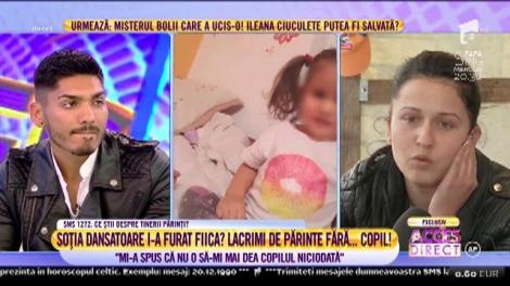 Soția dansatoare acuzată că i-a furat fiica: ”La început era violent, mă bătea din orice!”