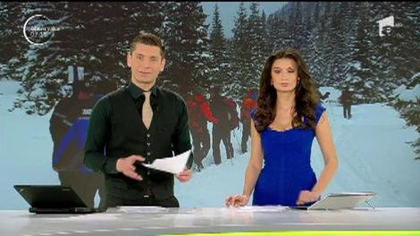 Trei turiști au fost salvati aseară după ce s-au rătăcit pe munte