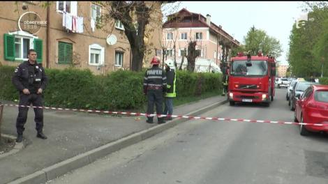 O explozie puternică a băgat în sperieţi zeci de locatari dintr-un imobil din Braşov, la primele ore ale dimineţii