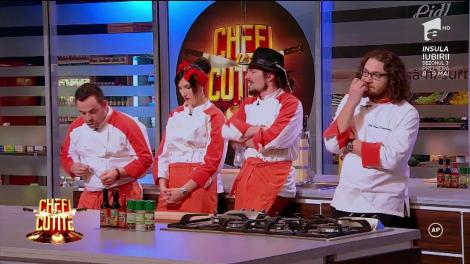 Andrei Căldăraru, din echipa portocalie, vrea să iasă din competiție