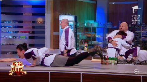 Echipa Mov câştigă proba desertului: "Nu am știut să mă mai bucur, am rămas blocat"