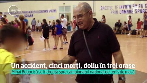 Un accident, cinci morți, doliu în trei orașe!
