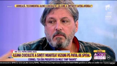 Adevărul despre avortul Ilenei Ciuculete. Cornel Galeș: ”Nu mai era cazul să avem copii”