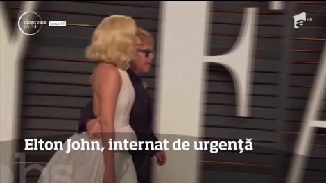 Elton John, internat de urgenţă într-un spital din Marea Britanie, după ce i s-a făcut rău în avion. Infecția pe care i-au descoperit-o medicii i-ar putea fi fatală