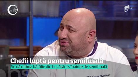 Ultima bătălie din bucătărie, înainte de semifinala Chefi la Cuțite