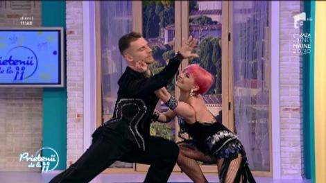 Ştefan Grigore & Laura Filipescu, dans pe ritm de rumba şi cha cha!