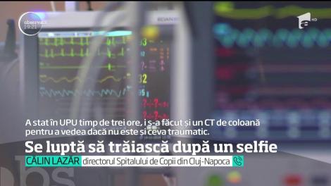 Un adolescent de 16 ani se luptă să trăiască după un selfie pe un tren