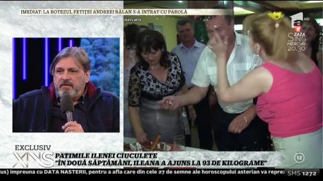 Daniela Crudu a tras o sperietură zdravănă, la scurt timp după ce soţul Ilenei Ciculete a venit în emisiune.