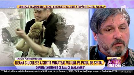 Cornel Galeș a izbucnit în lacrimi, în fața Mirelei Vaida: "Nu mă mai chinui cu imaginile astea. Este un calvar pentru mine"